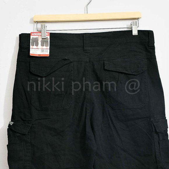 NWT Unionbay Men's Cargo Short in  black - Picture 4 of 4